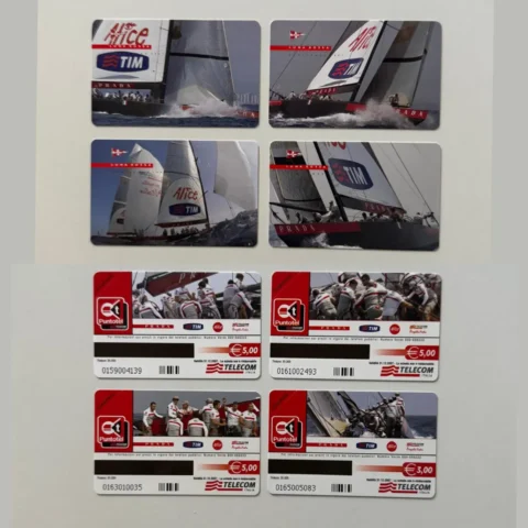 Serie Euro N° 46 - Luna Rossa (4pz)