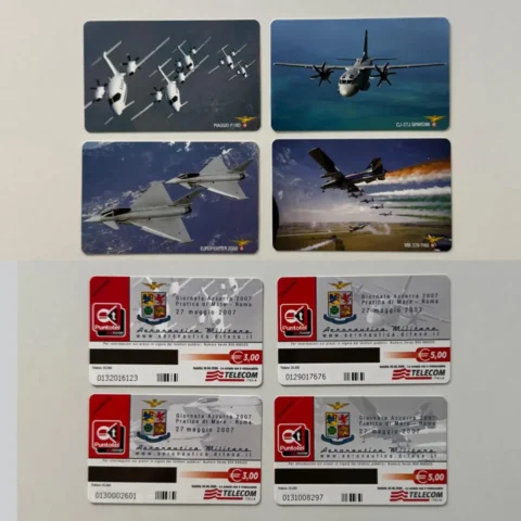 Serie Euro N° 53 - Aeronautica Militare 1 (4pz)